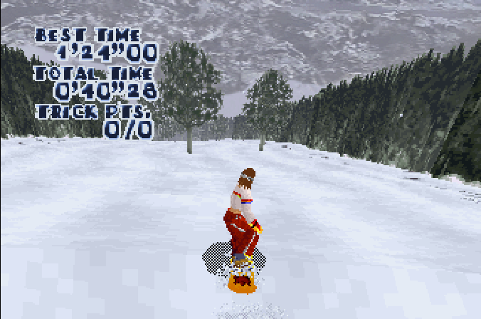 Steep Slope Sliders screenshot 4 for Sega Saturn